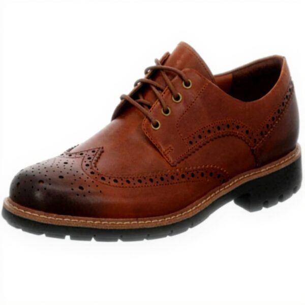 Clarks Batcombe Wing Mens Brogues Leather Lace-Up Shoes
