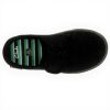 Clarks Boys Hopper Run School Uniform Shoes Black Fabric