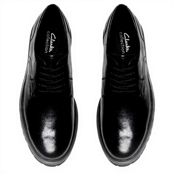 Clarks Berwick Lace Mens Leather Shoes Comfort Cushioned