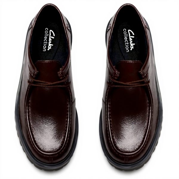 Clarks Berwick Seam Mens Leather Lace-Up Shoes Comfort