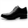 Clarks Brandon Limit Mens Lace-Up Shoes Black Leather