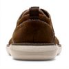 Clarks Brantin Plain Mens Lace-Up Shoes Beeswax Leather