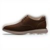 Clarks Brantin Plain Mens Lace-Up Shoes Beeswax Leather