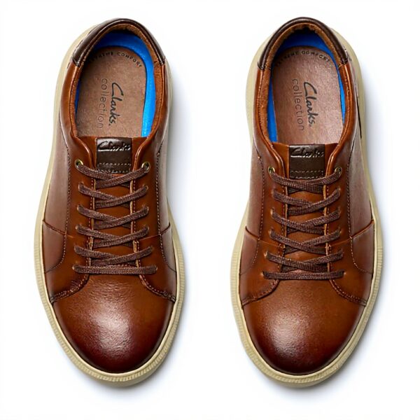 Clarks Brodin Lace Sneaker Men's Leather Comfort Trainers