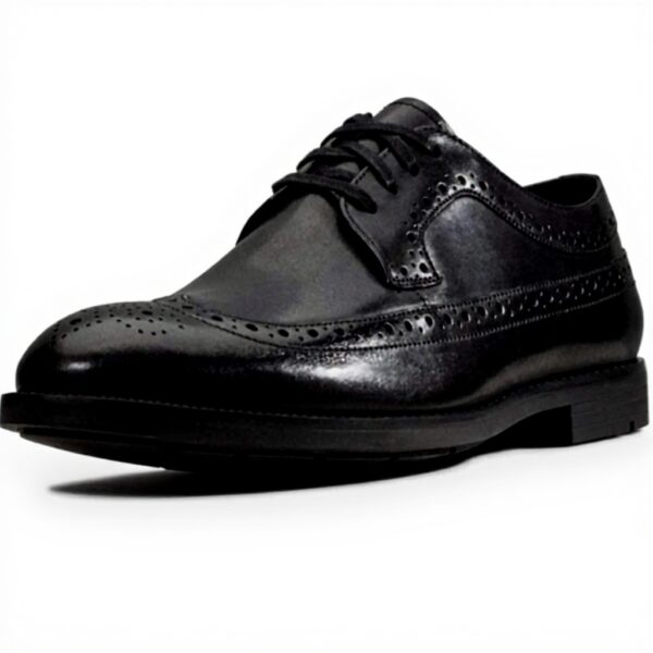 Clarks Mens Ronnie Limit Brogues Leather Lace-Up Shoes