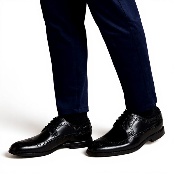 Clarks Mens Ronnie Limit Brogues Leather Lace-Up Shoes