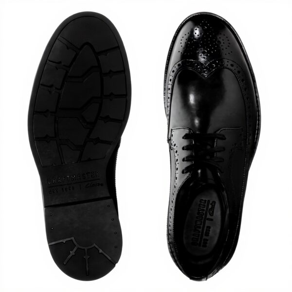 Clarks Mens Ronnie Limit Brogues Leather Lace-Up Shoes