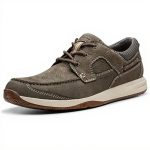 Clarks Sailview Lace Boat Shoe Men's Nubuck Leather Casual