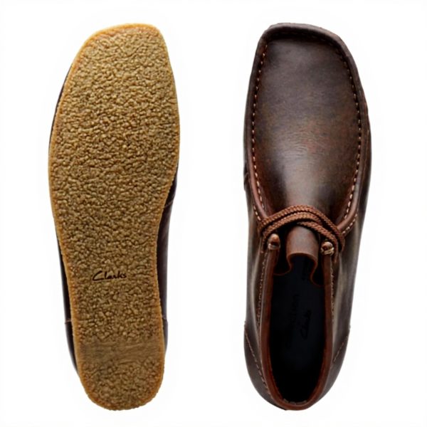 Clarks Shacre Boot Mens Chukka Leather Comfortable