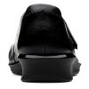 Clarks Women's Hope Henley Shoes Black Leather Loafers