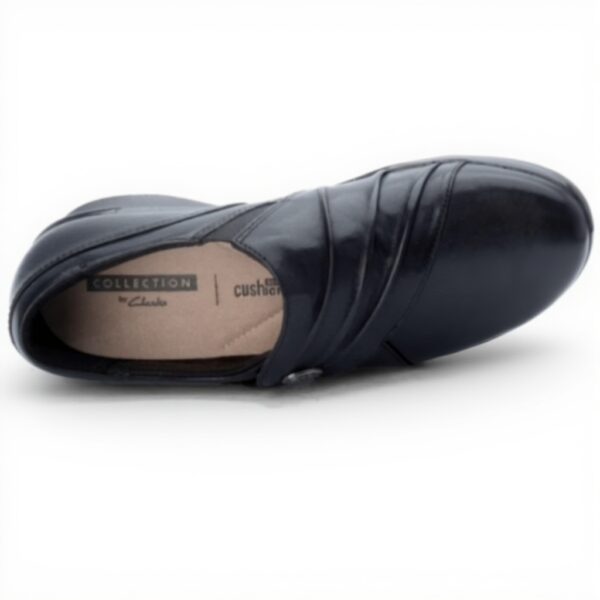 Clarks Hope Roxanne Loafers Women's Black Leather Flats