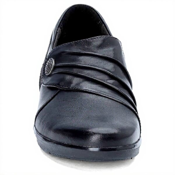 Clarks Hope Roxanne Loafers Women's Black Leather Flats