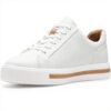 Clarks Women's Un Maui Lace Derbys Leather Trainers