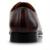 Classic Derby Shoes Men Cognac Vegan Leather CONAL FOOTWEAR