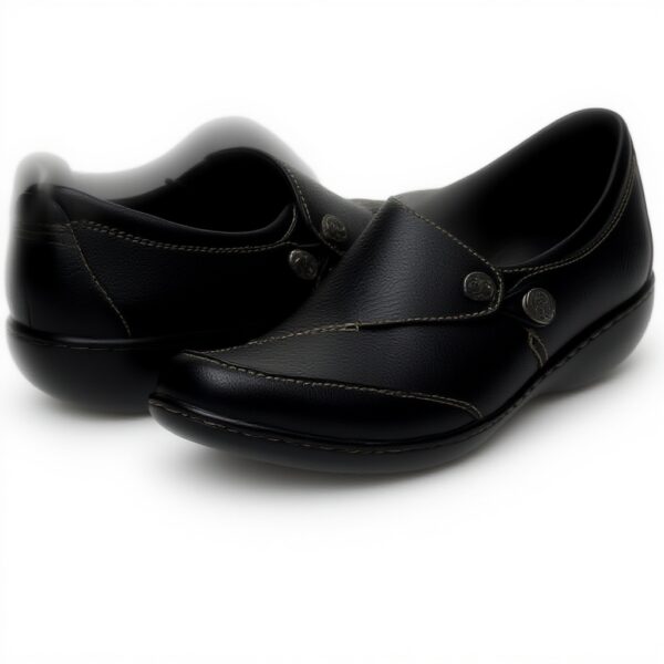 Clarks Ashland Lane Womens Slip-On Loafer Comfort Flat Shoes