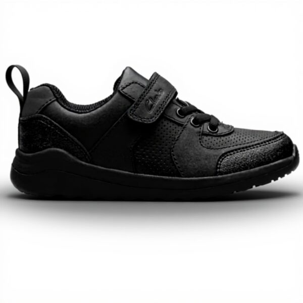 Clarks Boys Daze Bright K Fashion Trainers Black