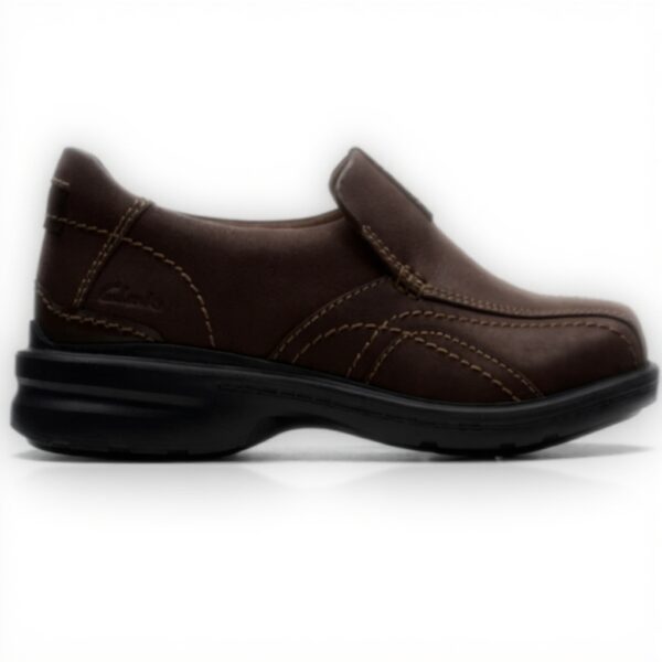 Clarks Mens Gessler StepLoafer Leather Comfort Loafers