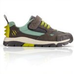 Clarks Steggy2 Park K Sneaker Kids Grey Green Trainers