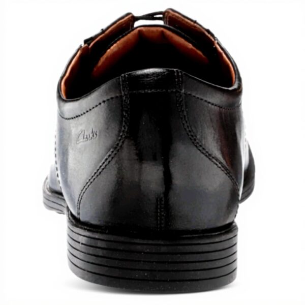 Clarks Whiddon Plain Oxford Mens Leather Lace-Up Shoes