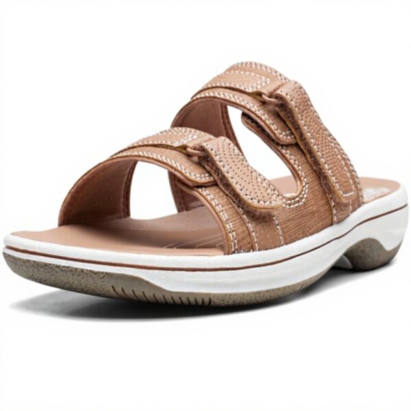Clarks Womens Breeze Piper Sandal Comfort Cushion Plus