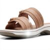Clarks Womens Breeze Piper Sandal Comfort Cushion Plus