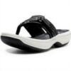 Clarks Womens Breeze Seasandals Flip Flops Comfort Cushion