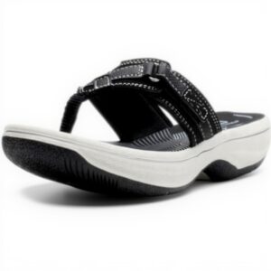 Clarks Womens Breeze Seasandals Flip Flops Comfort Cushion