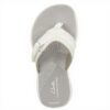 Clarks Womens Brinkley Sea Flip Flops Leather Comfortable