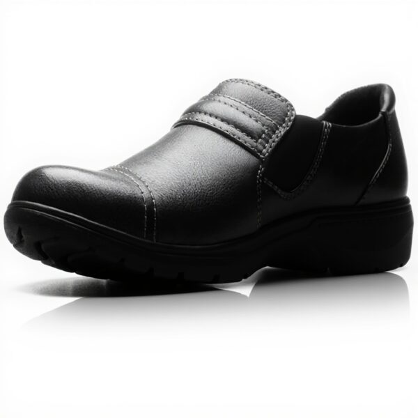 Clarks Womens Carleigh Pearl Loafer Flat Shoes Black