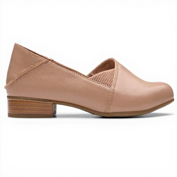 Clarks Womens Juliet Trim Loafer Leather Flat Shoes