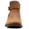 Clarks Womens Maye Ankle Boot Dark Tan Leather Comfort