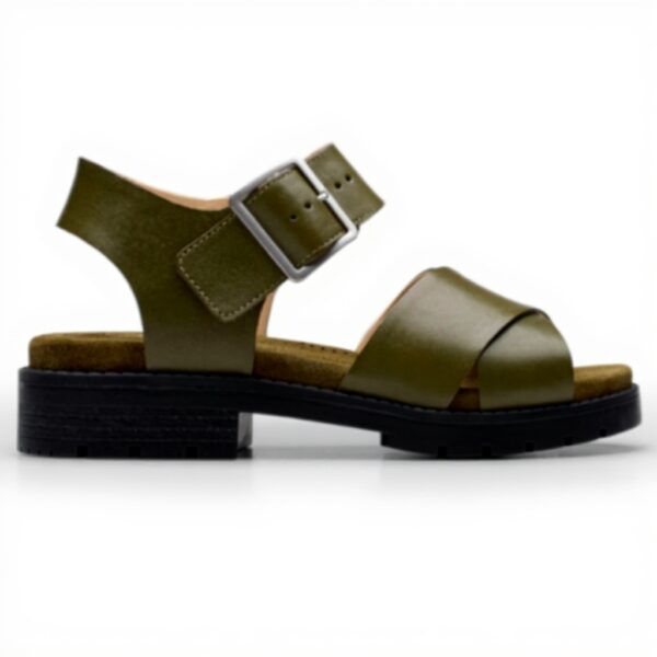 Clarks Womens Orinoco CrossSandal Leather Comfort Casual