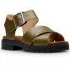Clarks Womens Orinoco CrossSandal Leather Comfort Casual