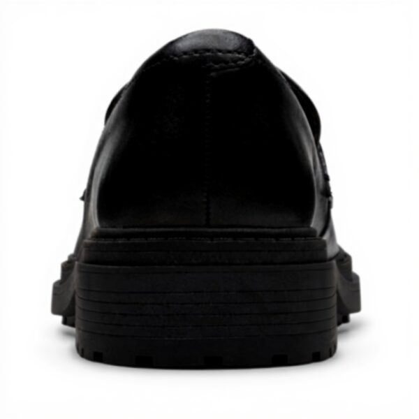 Clarks Womens Orinoco3 Edge Loafer Comfort Black Leather