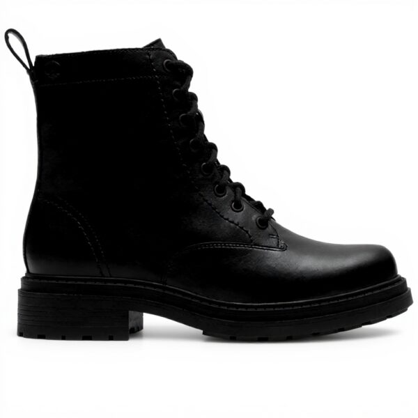 Clarks Womens Orinoco3 Boots Black Leather Fashion