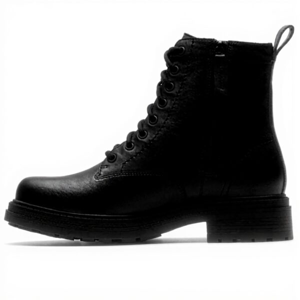 Clarks Womens Orinoco3 Boots Black Leather Fashion