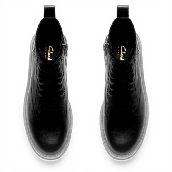 Clarks Womens Orinoco3 Boots Black Leather Fashion