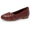 Clarks Women Ballet Flats Sara Clover Ortholite Comfort