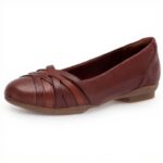 Clarks Women Ballet Flats Sara Clover Ortholite Comfort