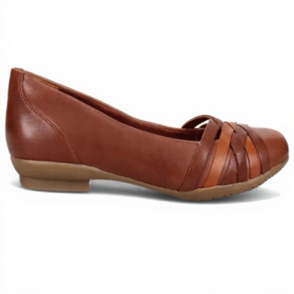 Clarks Women Ballet Flats Sara Clover Ortholite Comfort