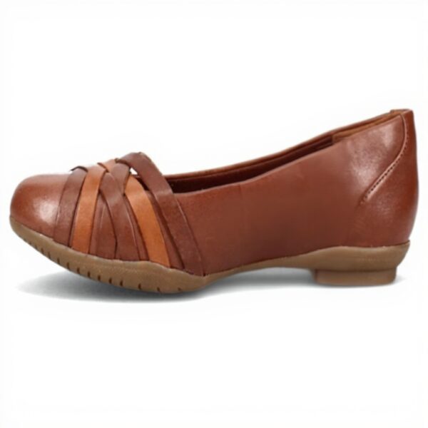 Clarks Women Ballet Flats Sara Clover Ortholite Comfort