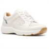 Clarks Womens Tivoli WalkSneaker Leather Comfort Shoes