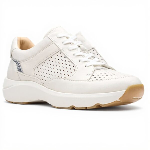 Clarks Womens Tivoli WalkSneaker Leather Comfort Shoes