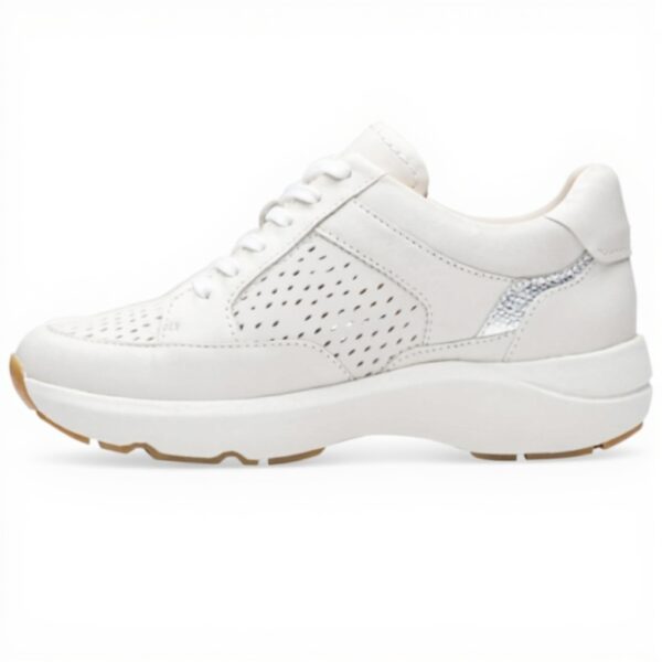 Clarks Womens Tivoli WalkSneaker Leather Comfort Shoes