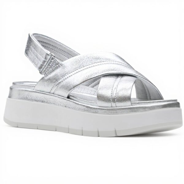 Clarks Womens Tuscan Cross Sandal Leather Comfort Fashion