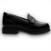 Girls Loafer Flats Clarks Tapa Edge Y Black
