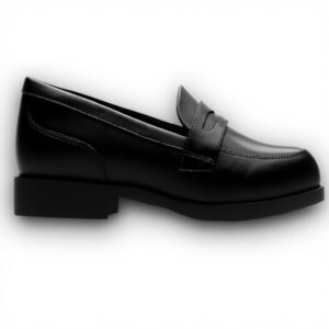 Girls Loafer Flats Clarks Tapa Edge Y Black
