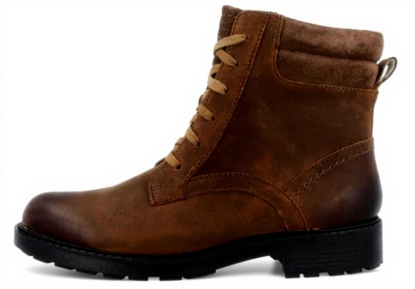 Clarks Orinoco 2 Spice Leather Boots Brown Snuff Size 8